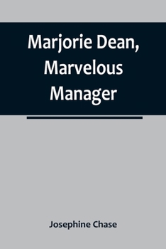 Paperback Marjorie Dean, Marvelous Manager Book