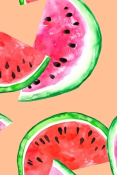 Paperback Logbook: food diary, watermelon design Book