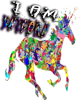 i'm unicorn: colorins book for kids at age 4-8