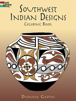 Paperback Southwest Indian Designs Coloring Book