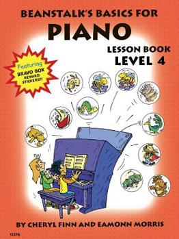 Paperback Beanstalk's Basics for Piano: Lesson Book Book 4 Book