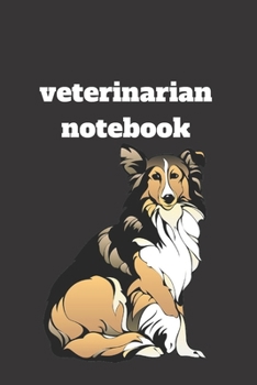 Paperback Veterinarian notebook: Lined Notebook, Journal Diary, Veterinarian Composition Notebook, Blank Lined Journal 120 Pages - Large (6 x 9inches) Book