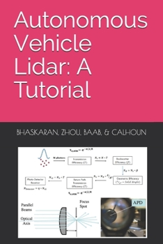 Paperback Autonomous Vehicle Lidar: A Tutorial Book