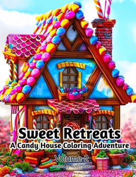 Sweet Retreats: A Candy House Coloring Adventure: Volume 2 (Candy House Coloring Books)