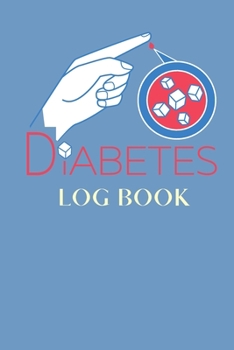 Paperback Diabetes Log Book: A Daily Log for Tracking Blood SugarNotes110 pages Book