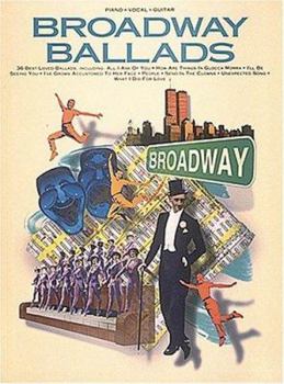Paperback Broadway Ballads Book