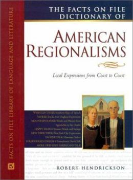 Library Binding American Regionalisms, Facts on File Dictionary of Book