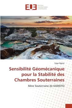 Paperback Sensibilité Géomécanique pour la Stabilité des Chambres Souterraines [French] Book