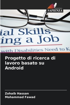 Paperback Progetto di ricerca di lavoro basato su Android [Italian] Book