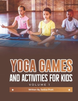 Paperback Yoga Games and Activities Book