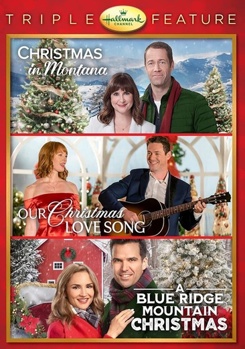 DVD Hallmark 3-Movie Holiday Collection: Our Christmas Love Song / Christmas In Montana / A Blue Ridge Mountain Christmas Book