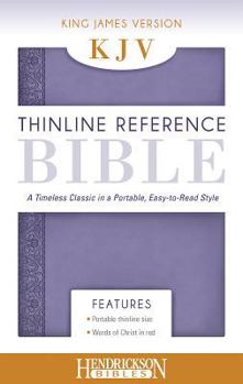 Paperback Thinline Reference Bible-KJV Book