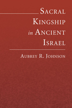 Paperback Sacral Kingship in Ancient Israel Book