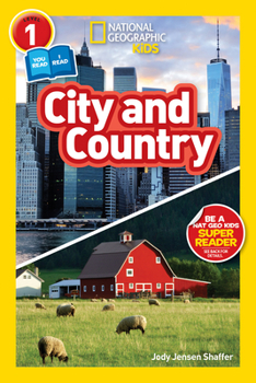 Paperback National Geographic Readers: City/Country (Level 1 Coreader) Book