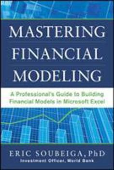 Hardcover Mastering Financial Modeling: A Professional's Guide to Building Financial Models in Excel Book