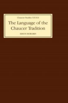 Hardcover The Language of the Chaucer Tradition Book