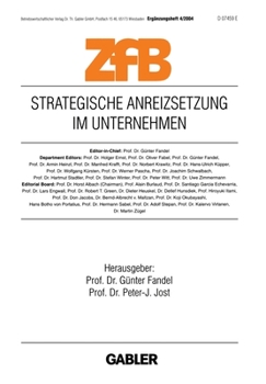 Paperback Strategische Anreizsetzung Im Unternehmen [German] Book