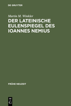 Hardcover Der lateinische Eulenspiegel des Ioannes Nemius [German] Book