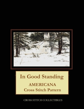 Paperback In Good Standing: Americana Cross Stitch Pattern Book