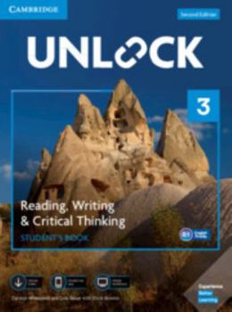 Paperback Unlock Level 3 Reading, Writing, & Critical Thinking Student's Book, Mob App and Online Workbook W/ Downloadable Video [With eBook] Book
