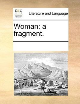 Paperback Woman: A Fragment. Book