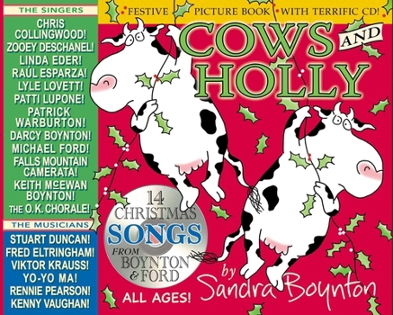 Hardcover Cows and Holly Book