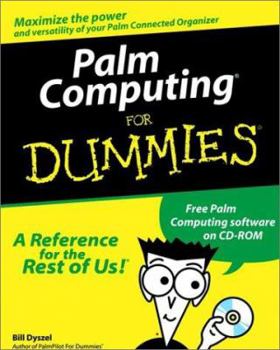Paperback Palm Computing for Dummies [With CDROM] Book