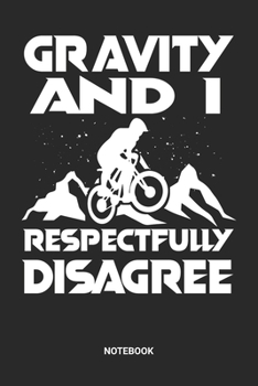 Notebook: Mountain Bike Themed Notebook (6x9 inches) with Blank Pages ideal as a Cycle MTB Journal. Perfect as a Mountainbike Downhill Biycle Lover. Great gift for Kids, Men and Women