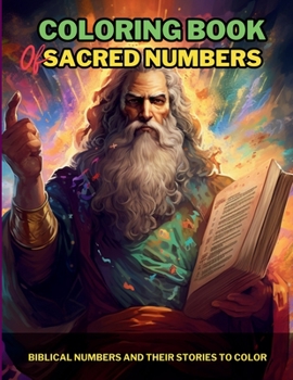 Paperback Coloring Book Of Sacred Numbers: Biblical Numbers and Their Stories to Color Book