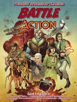 Hardcover Battle Action: New War Comics by Garth Ennis Book