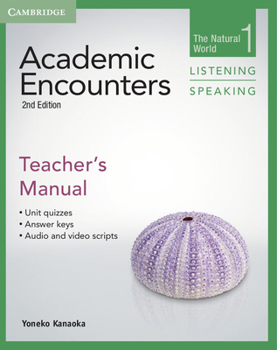 Paperback Academic Encounters Level 1 Teacher's Manual Listening and Speaking Book