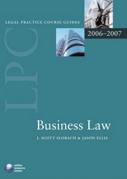 Paperback Lpc Business Law 2006-2007 Book