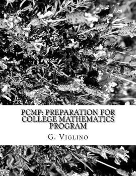 Paperback Pcmp: Preparation for College Mathematics Program Book