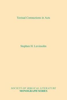 Paperback Textual Connections in Acts Book