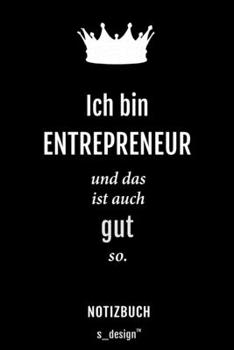 Notizbuch f�r Entrepreneur: Originelle Geschenk-Idee [120 Seiten kariertes blanko Papier]
