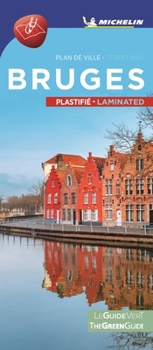 Map Michelin Bruges City Map - Laminated Book
