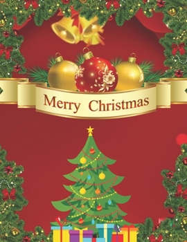 Merry Christmas: An Adult Coloring Book with Fun, Easy, and Relaxing Designs