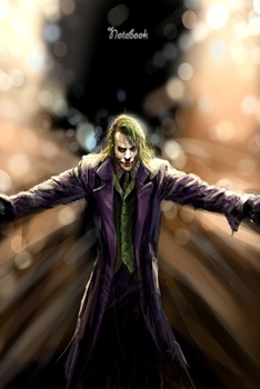 The Jocker Design 18  Notebook Comics For Jocker Fans and Lovers: Lined Notebook / Journal Gift, 120 Pages, 6x9, Soft Cover, Matte Finish