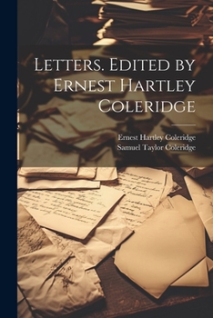 Paperback Letters. Edited by Ernest Hartley Coleridge Book