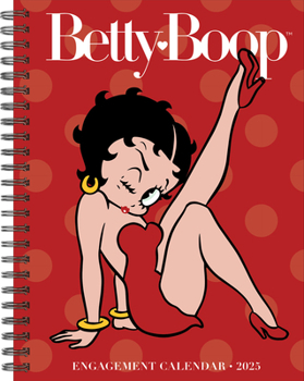 Calendar Betty Boop 2025 6.5 X 8.5 Engagement Calendar Book