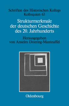 Hardcover Strukturmerkmale der deutschen Geschichte des 20. Jahrhunderts [German] Book