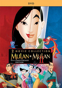 DVD Mulan / Mulan II Book