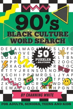 Paperback 90's Culture Crossword Puzzle Book