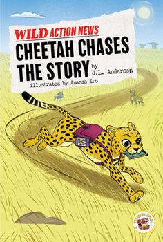 Hardcover Cheetah Chases the Story Book