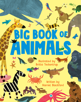Hardcover Big Book of Animals Book
