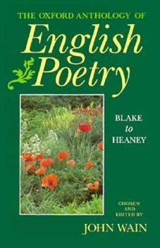 Paperback The Oxford Anthology of English Poetry Book