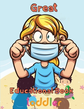 Paperback Great Educational Book Toddler: 8.5''x11''/Educational books Book
