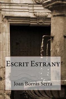 Paperback Escrit Estrany [Catalan] Book