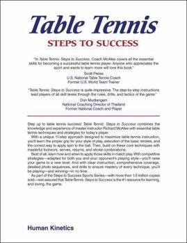 Paperback Table Tennis: Steps to Success Book