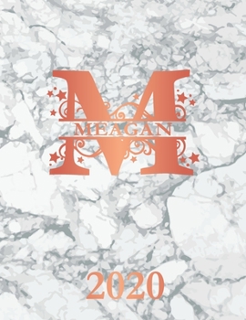 Paperback Mckenzie: 2020. Personalized Name Weekly Planner Diary 2020. Monogram Letter M Notebook Planner. White Marble & Rose Gold Cover. Book